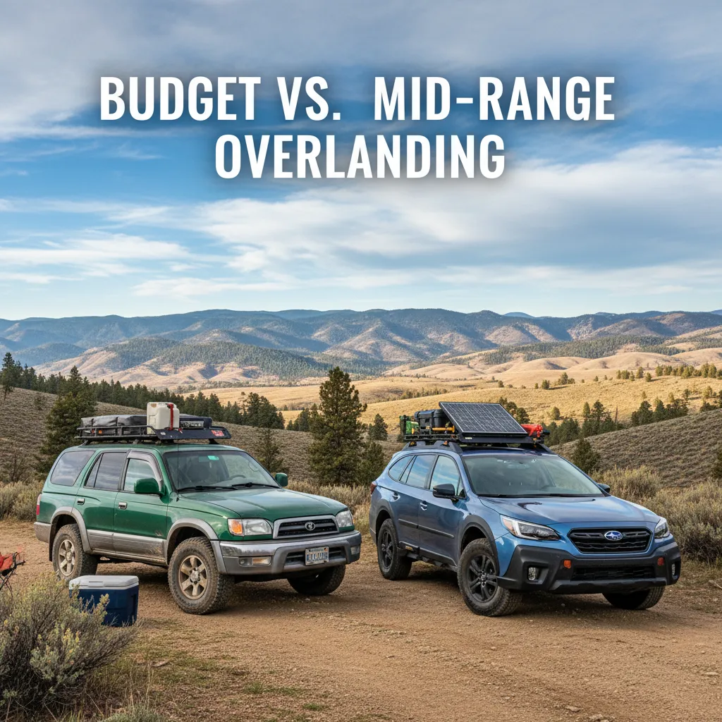 Budget vs. Mid-Range Overlanding