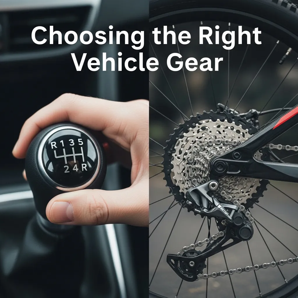 Choosing the right vehicle gear