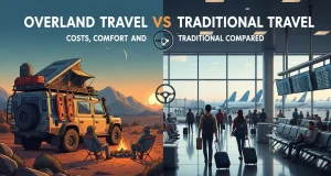 Overland Travel vs Traditional Travel: Costs, Comfort, and Experience Compared Overland Travel vs Traditional Travel