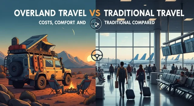 Overland Travel vs Traditional Travel