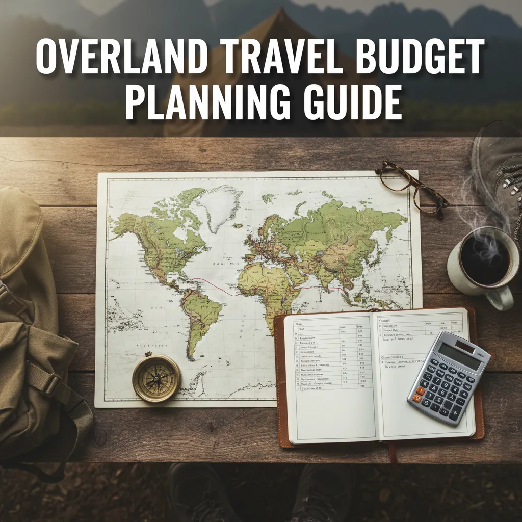 Overland travel budget planning guide