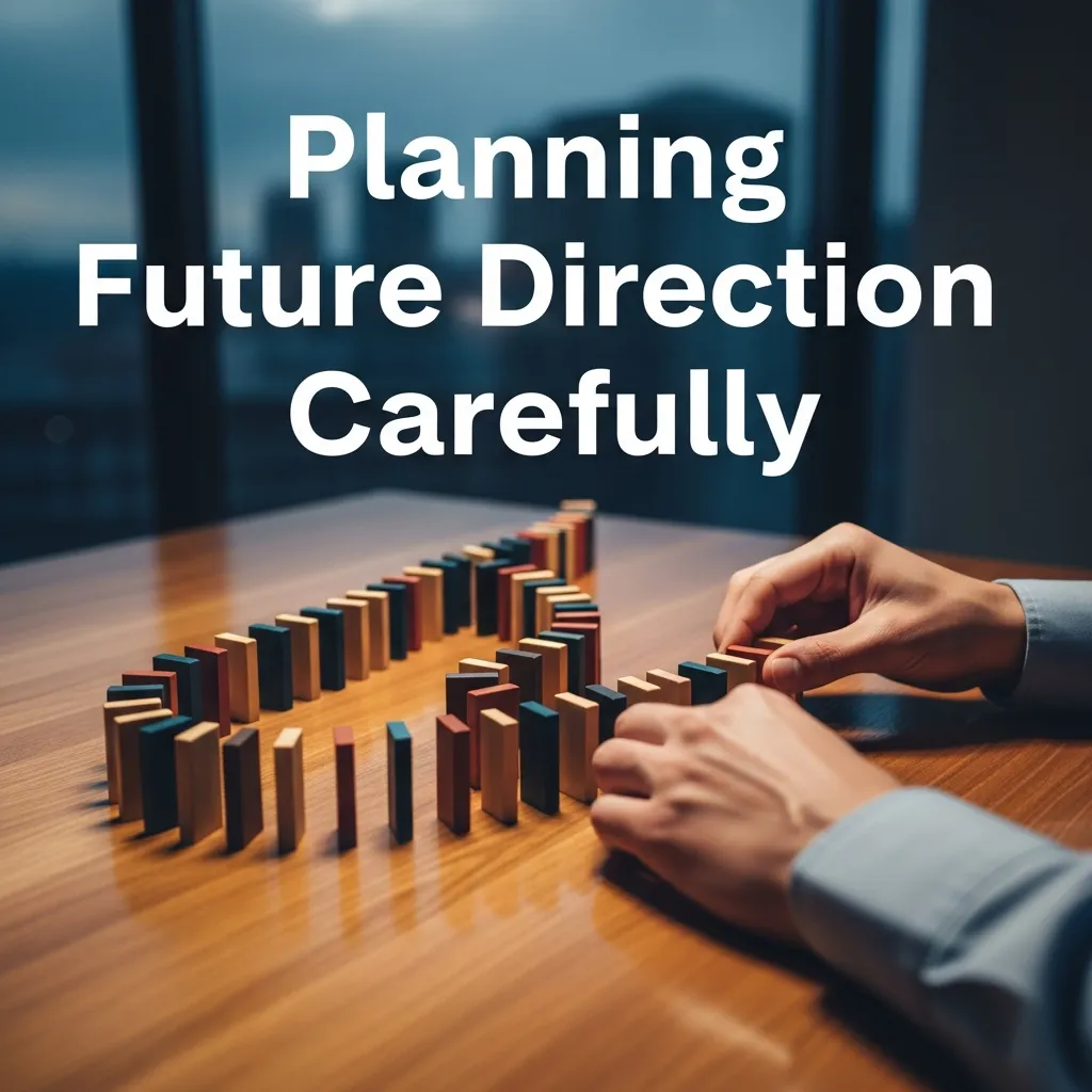 Planning future direction carefully