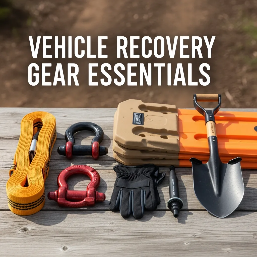 Vehicle recovery gear essentials