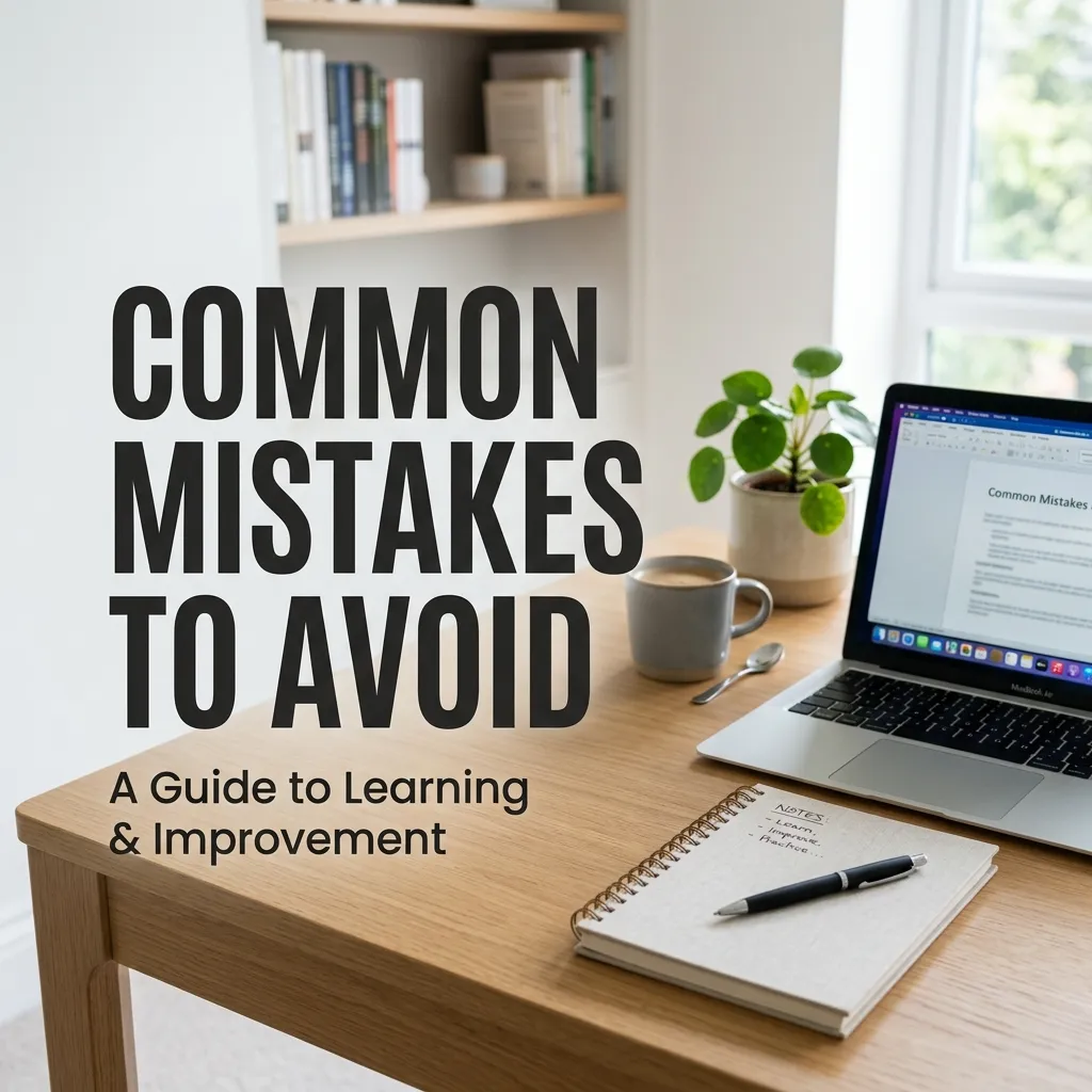 Common Mistakes to Avoid